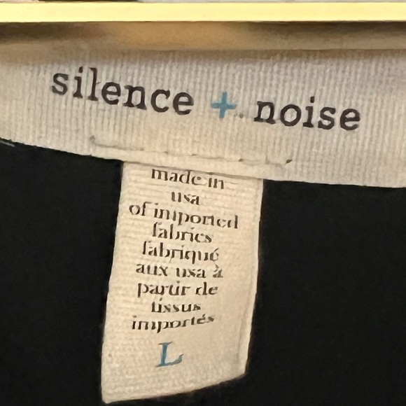 EUC Silence + Noise Knit Cutout Midriff Maxi Dress Size Large - Picture 8 of 9